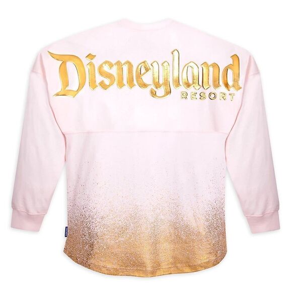 Disneyland Golden Logo Spirit Jersey Large
NWT Pink & Gold - Picture 2 of 4